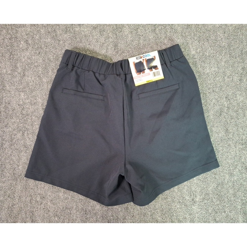 32 Degrees Cool Women's Pleated Pull On Shorts, Navy, Size: Small 4-6, NWT